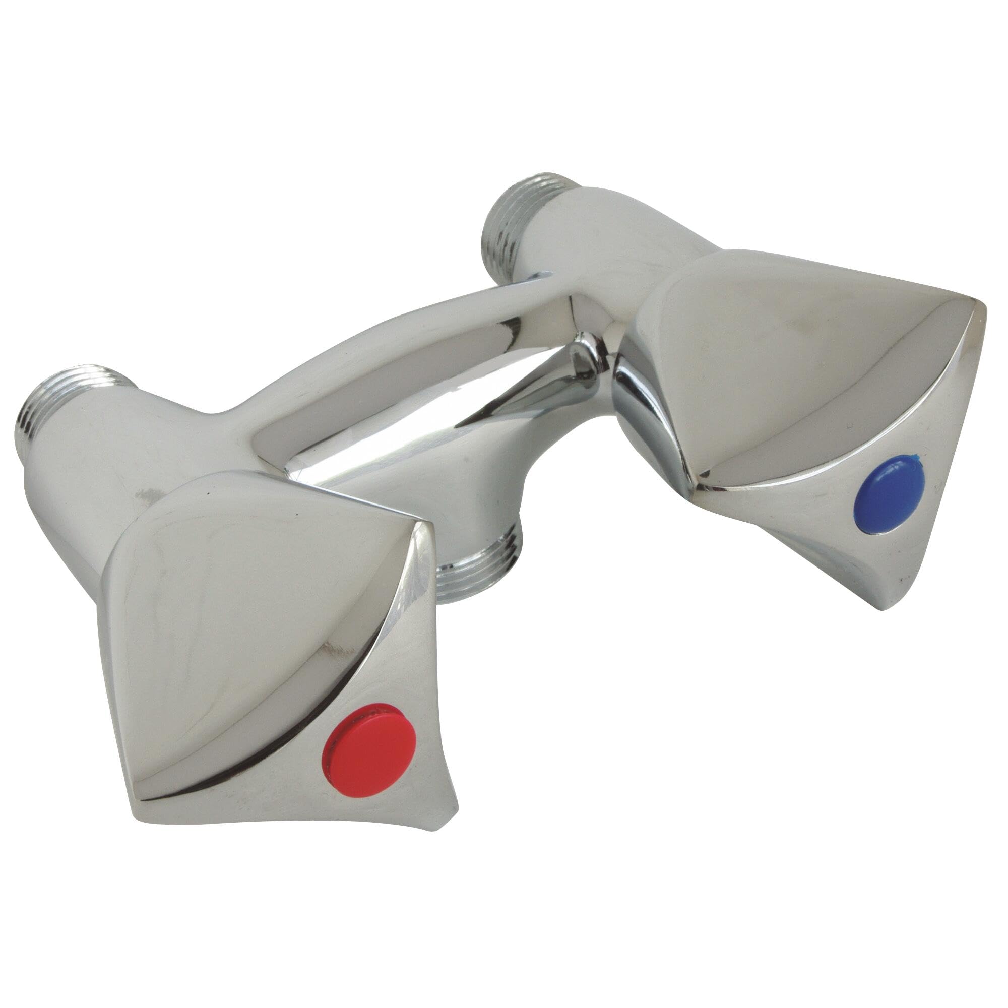 |Resigilat|SOMATHERM FOR YOU - Baterie de amestec cromată - Distanța între axe 80 mm - M15/21 M20/27 - Capac cu clapetă 18/150