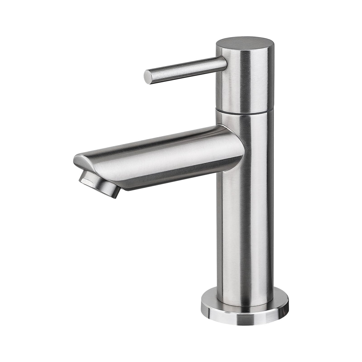|Resigilat|Robinet de baie Ibergrif, robinet pentru chiuvetă din oțel inoxidabil periat, 70 mm