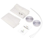 Resigilat|HOOMEE kit etansare fereastra pentru aer conditionat mobil, Hot Air Stop, pentru ferestre de mansarda, max. 300 cm, 2x150 cm