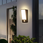 Resigilat|Comely lampa de exterior cu senzor de miscare, aplica de perete interior/exterior, 12W, 3000K