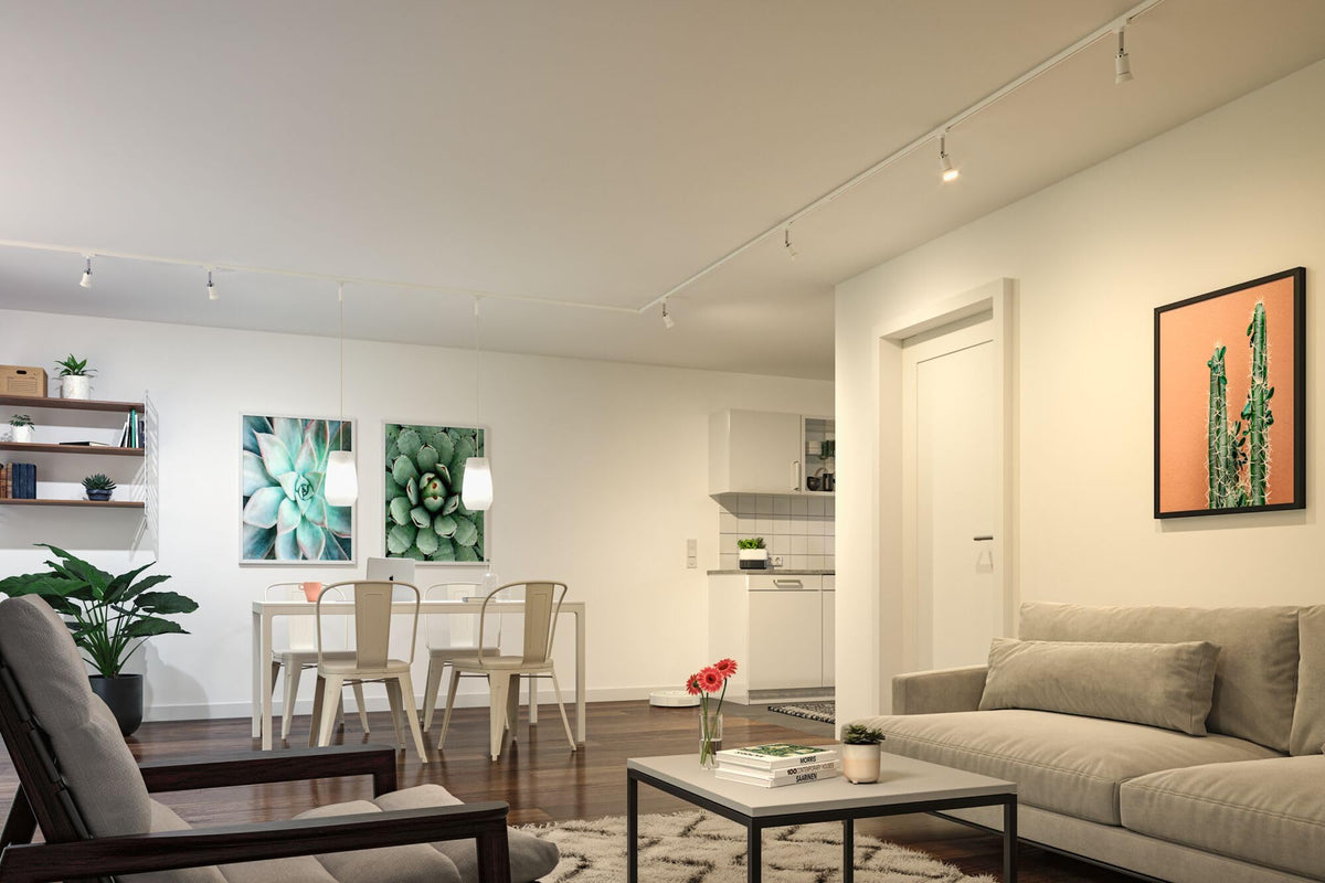 Resigilat|Paulmann 29147 bec LED Smart Home Zigbee GU10, 350 lm, 4,8W, RGBW+, reglabil, alb mat