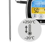 Resigilat|WMF BBQ termometru digital pentru carne, 5 niveluri de gatire, display LED tactil, timer si suport magnetic