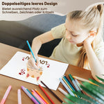 Resigilat|Set 30 coli hartie cartonata A4, 250 g/m², hartie groasa crem-alb, pentru proiecte creative si lucru manual