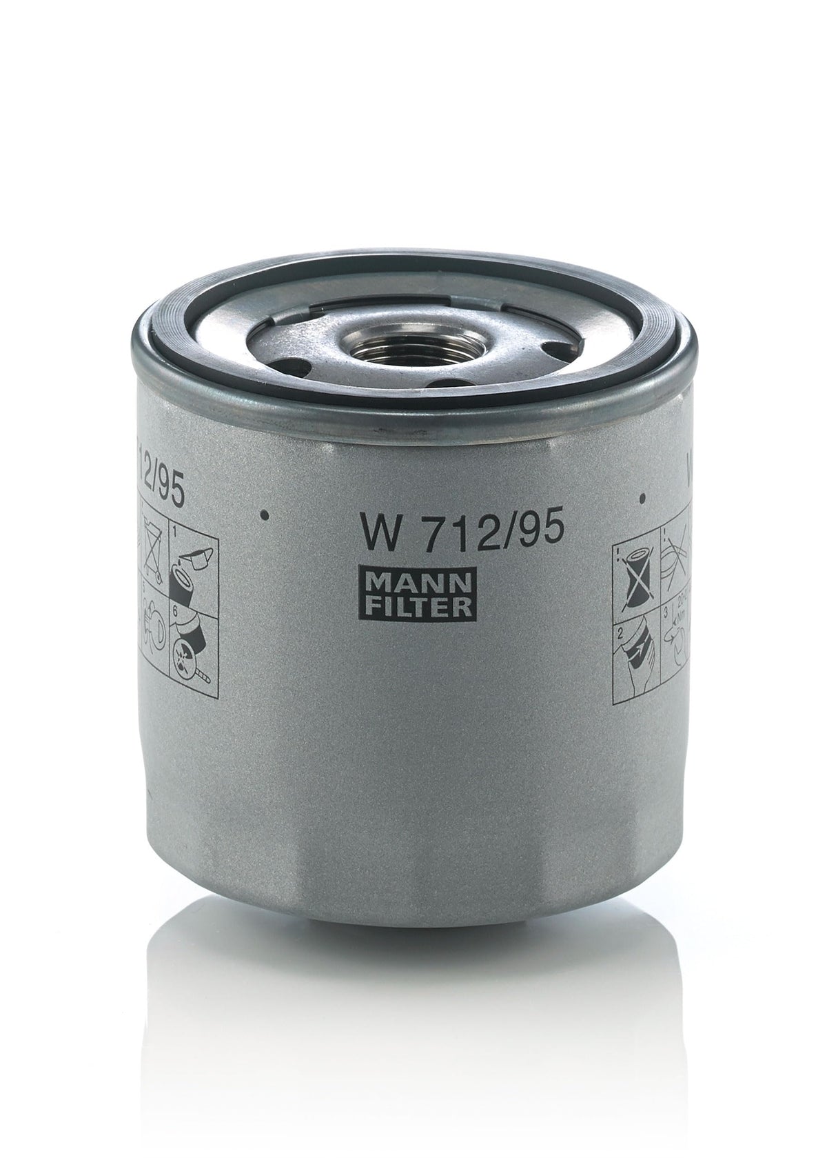 MANN-FILTER, W 712/95 Filtru de ulei