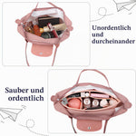 Resigilat|Ziyonix organizator pentru geanta Longchamp, insert din fetru cu fermoar si buzunare multiple, pentru chei si ruj, bleumarin, S