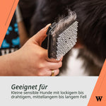 Resigilat|Wahl perie Slicker mica, cu autocuratare, pentru animale de companie cu piele sensibila