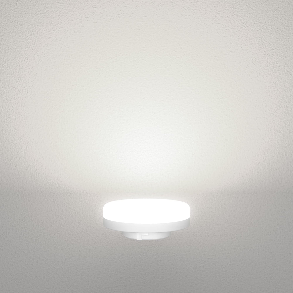 Resigilat|ledscom.de GX53 bec LED, alb 4000K, 4W, 420lm, unghi 96°, mat