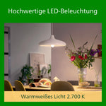 Resigilat|Philips Ultra Efficient bec LED 40W A60, alb cald, transparent, ultra-eficient energetic, set 3 bucati