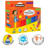 Resigilat|CLEOPATRE set 6 markere cu punct, 50 ml, pentru copii, activitati creative si hobby-uri