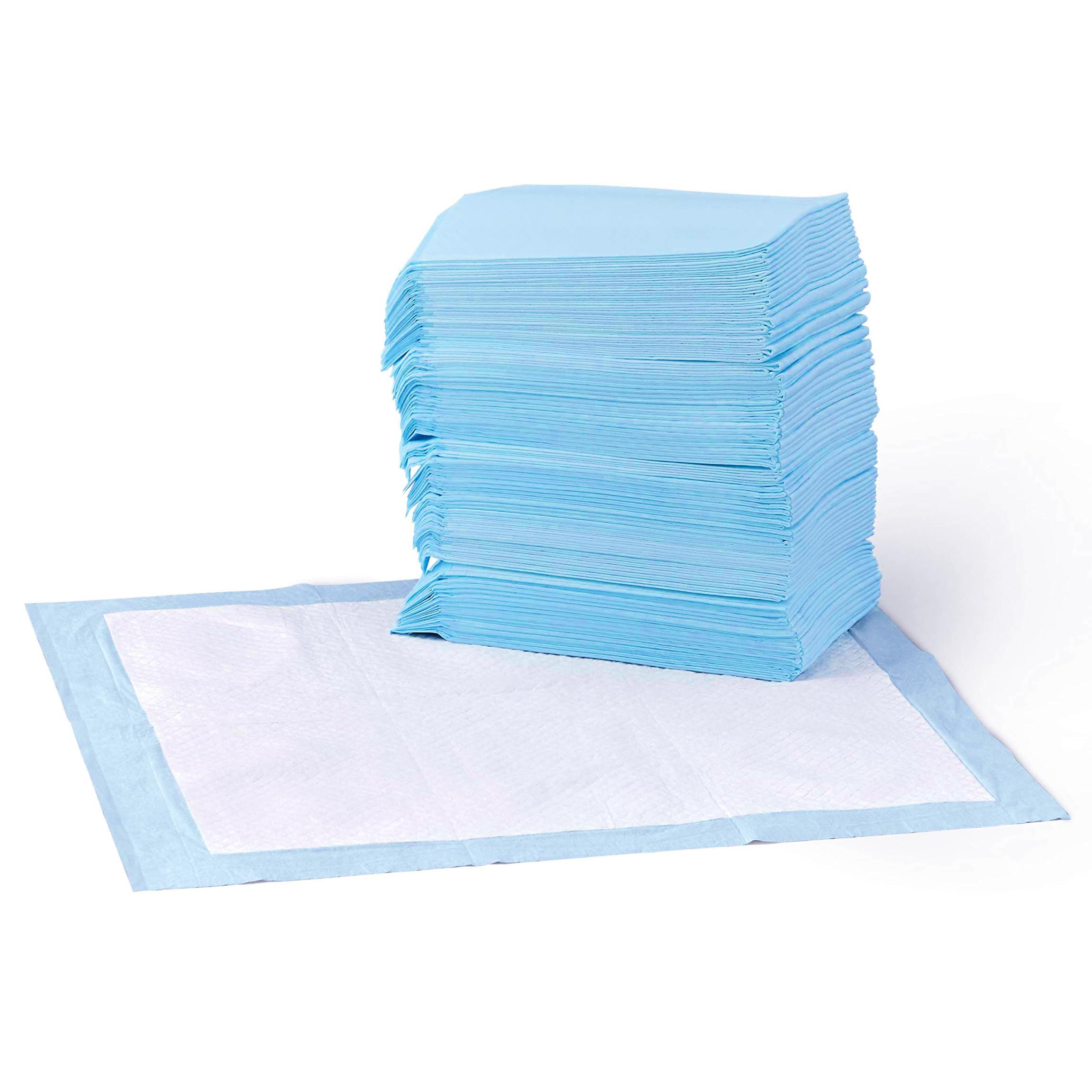 Resigilat|Amazon Basics covorase absorbante pentru dresaj caini si pui, 5 straturi, suprafata cu uscare rapida, marime standard, 50 bucati