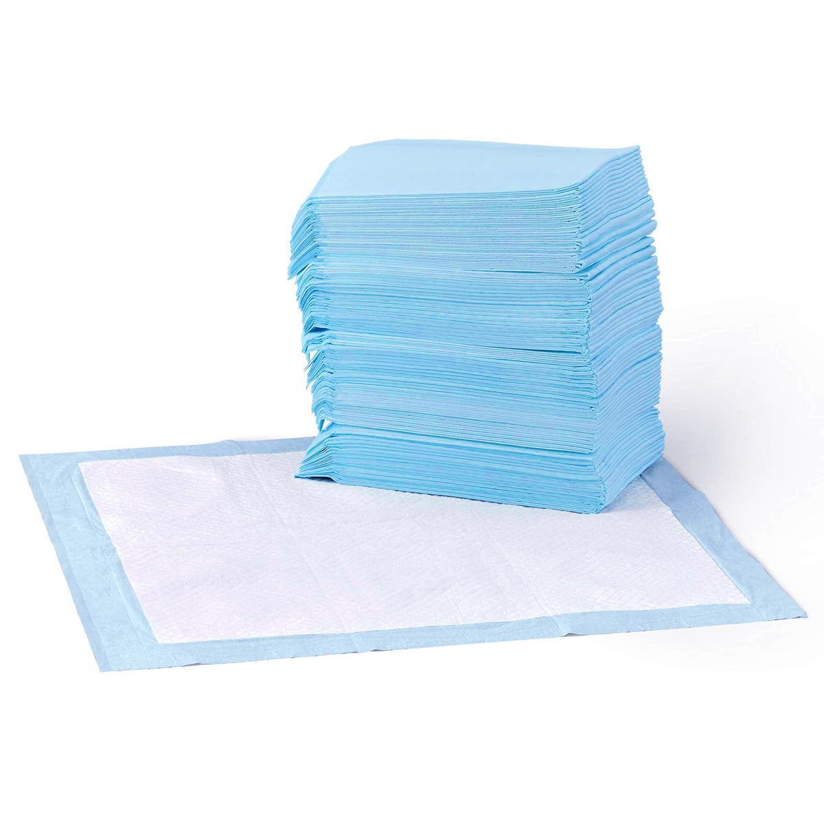 Resigilat|Amazon Basics covorase absorbante pentru dresaj caini si pui, 5 straturi, suprafata cu uscare rapida, marime standard, 50 bucati