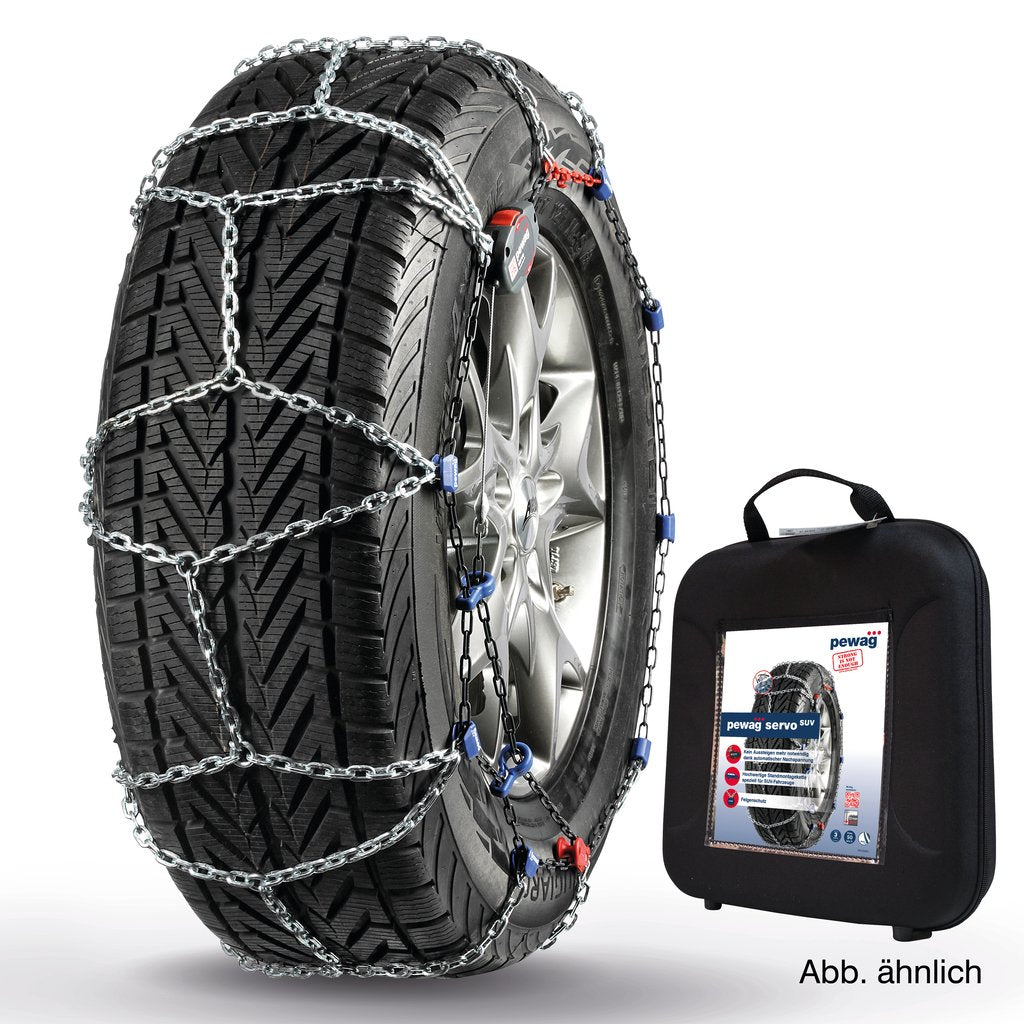 pewag RSV 80 servo 3.55mm Square Link Pattern Tire Chain