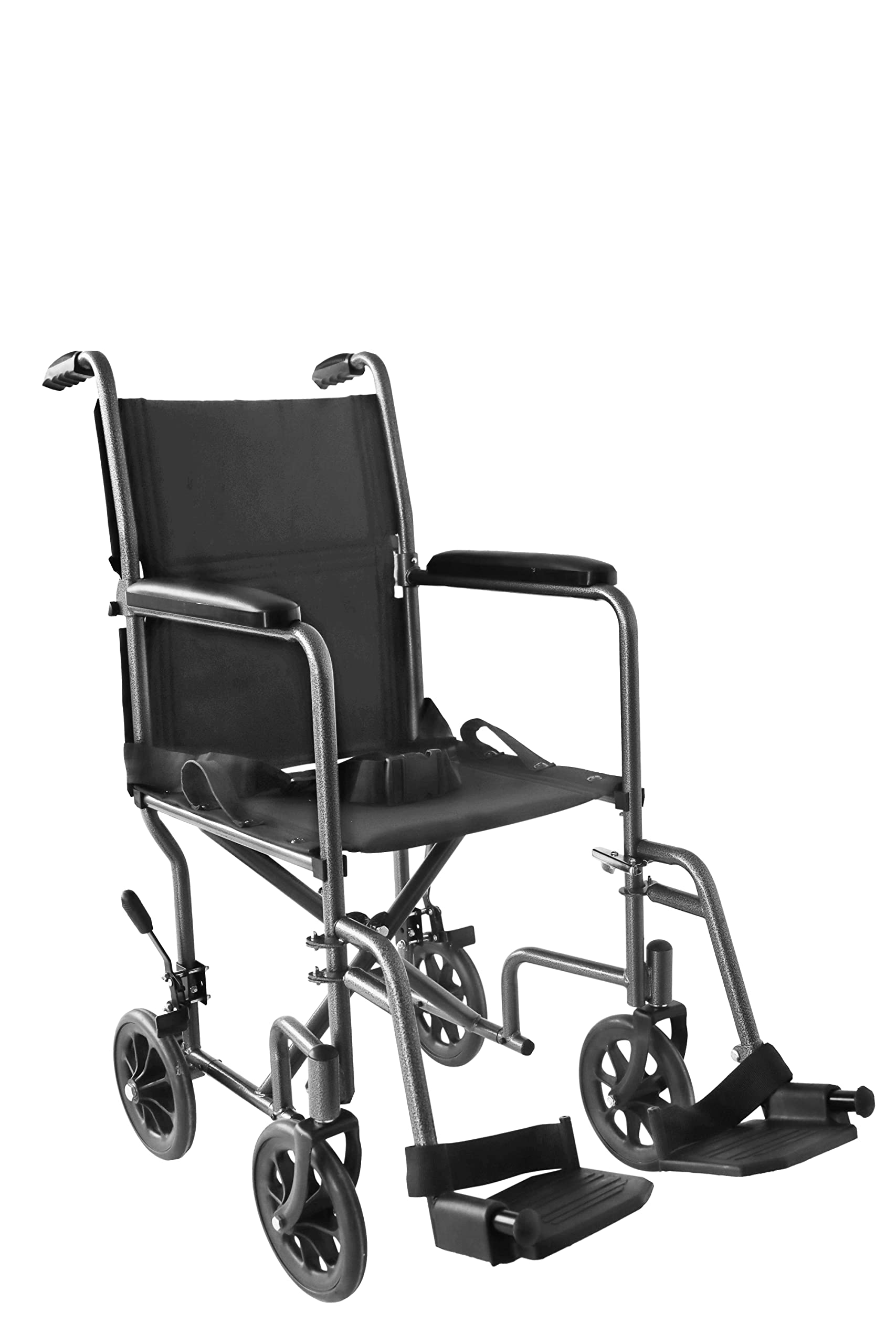 PEPE Mobility Scaun cu rotile pliabil și ușor, din oțel, cu șezut de 38 cm