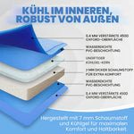 Resigilat|PET ADORE covoras racoritor pentru caini si pisici, spuma groasa, gel cu suport, auto-racire, material Oxford 450 microni, 65 x 50 cm