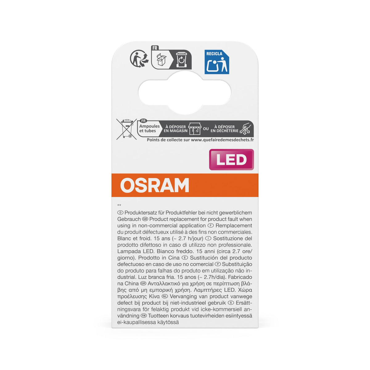 Resigilat|Osram LED Spot reflector Star MR16 20, 36°, 2W, 840, GU5.3
