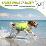 Resigilat|VIVAGLORY vesta de salvare pentru caini Sports Style, marimea S, Lemon