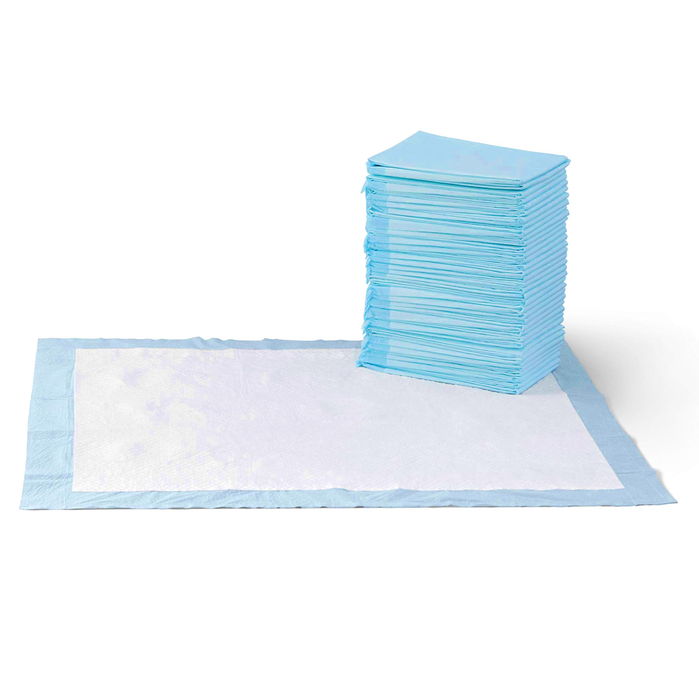 Resigilat|Amazon Basics covorase absorbante pentru dresaj caini si pui, 5 straturi, suprafata cu uscare rapida, XL, 60 bucati