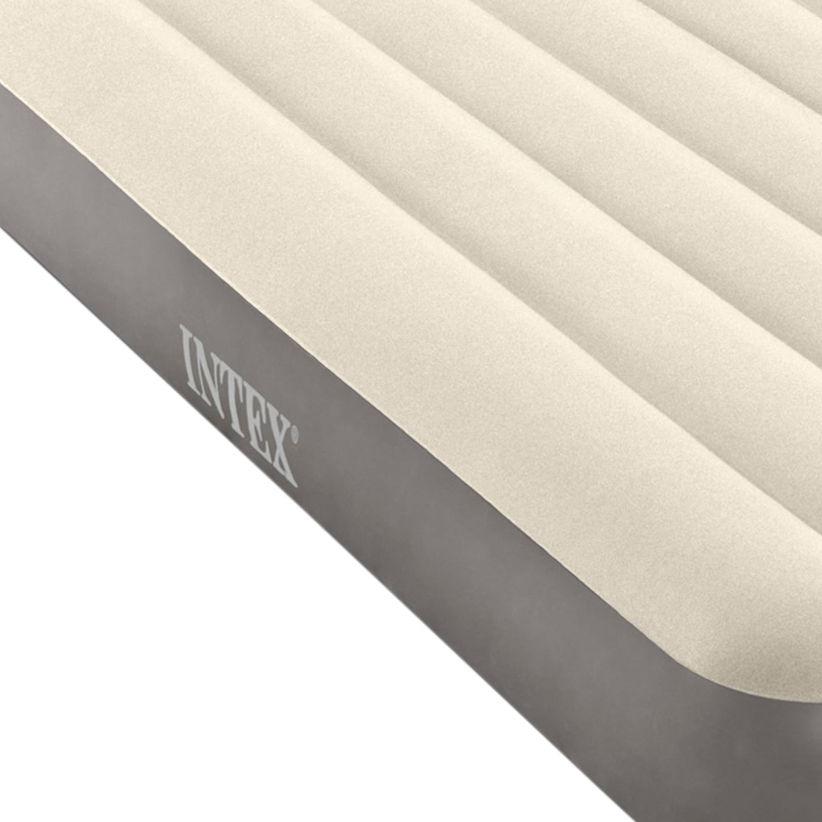 |Resigilat| INTEX Single High saltea gonflabilă 2 persoane, 152 x 203 x 25 cm, max. 272 kg, pat oaspeți/camping, tehnologie Fiber-Tech