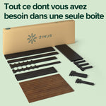 Zinus Kai Bamboo and Metal Platform Bed Frame