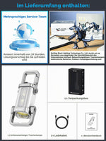 Resigilat|Smiling Shark TP-01 mini lanterna LED pentru breloc, 400 lm, COB, reincarcabila USB-C, aluminiu, 4 moduri, 1 bucata