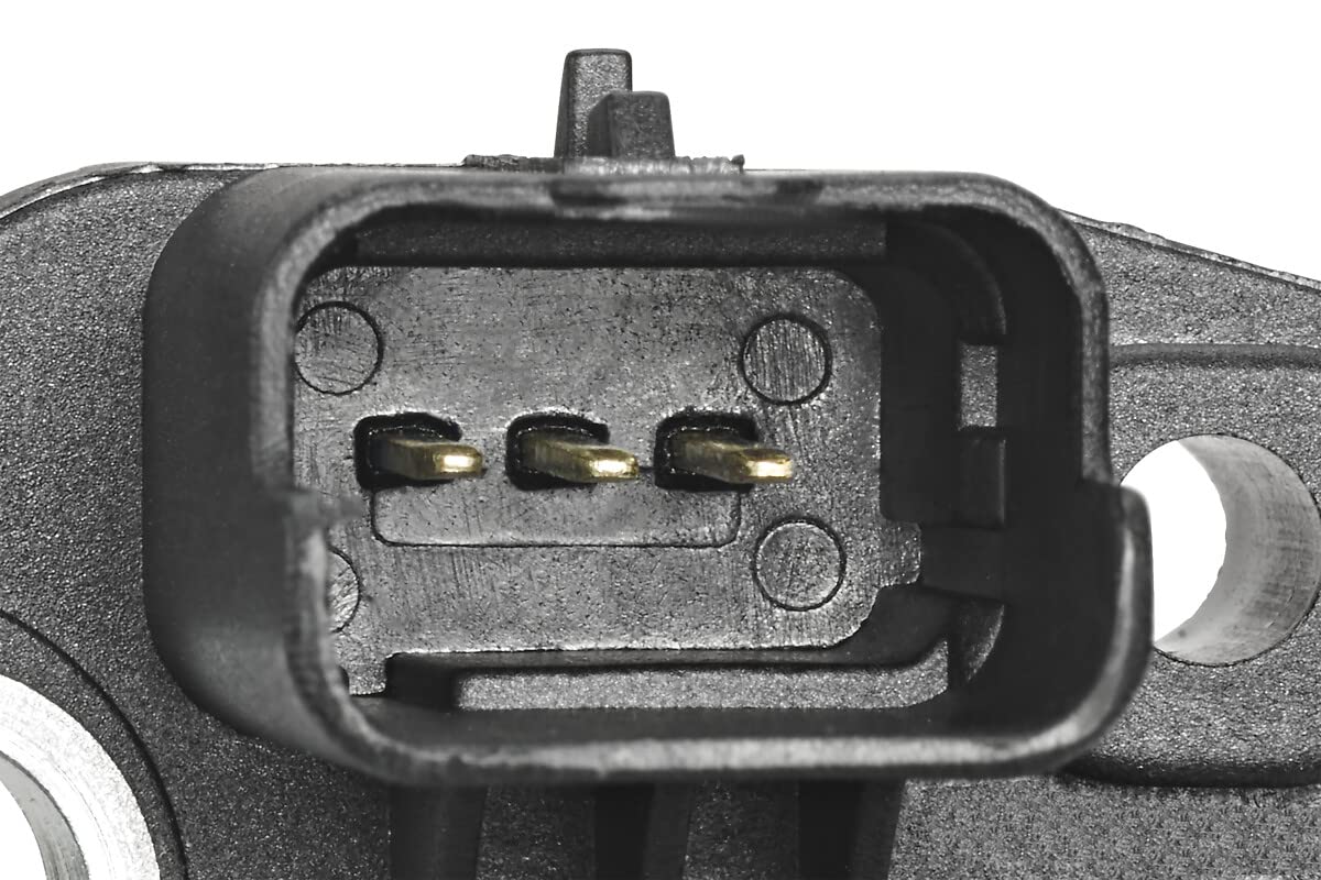 Valeo - 254015 - Senzor arbore cotit, 3 pini, tip Hall, conector angular