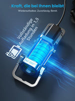 Resigilat|Smiling Shark TP-01 mini lanterna LED pentru breloc, 400 lm, COB, reincarcabila USB-C, aluminiu, 4 moduri, 1 bucata