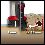 Einhell Schmutzwasserpumpe GE-DP 7935 N-A LL ECO 3-in-1 (790 W, Aquasensor, Ø 35 mm Fremdpartikelgröße, max. 19.500 L/h Fördermenge, inkl. Quick-Connector & Universaladapter)