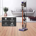 |Resigilat| Foho suport organizator compatibil Dyson V16 Gen5, V15, V12, V11, V10, V8, V7, V6, bază metalică stabilă, economisește spațiu