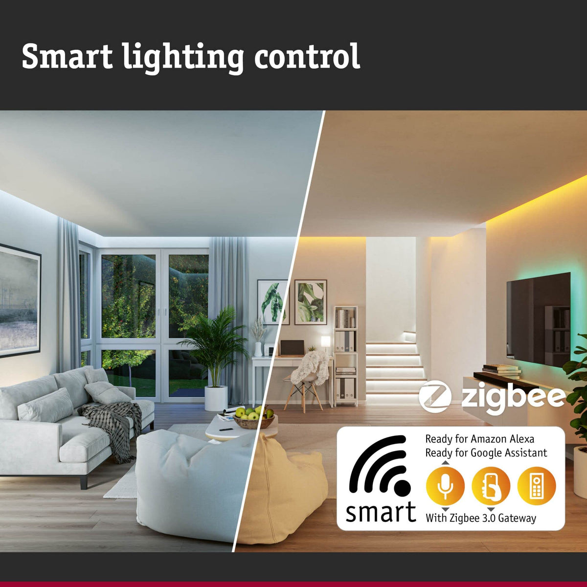 Resigilat|Paulmann 29147 bec LED Smart Home Zigbee GU10, 350 lm, 4,8W, RGBW+, reglabil, alb mat