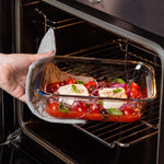 Resigilat|Vas multifunctional dreptunghiular Pyrex 283PG00, 3 L, din sticla transparenta, cu capac