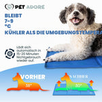 Resigilat|PET ADORE covoras racoritor pentru caini si pisici, spuma groasa, gel cu suport, auto-racire, material Oxford 450 microni, 65 x 50 cm