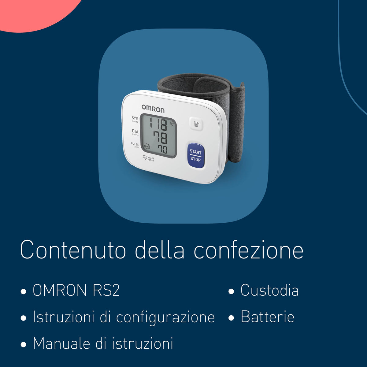 |Resigilat|OMRON RS2 – Tensiometru de mână validat clinic