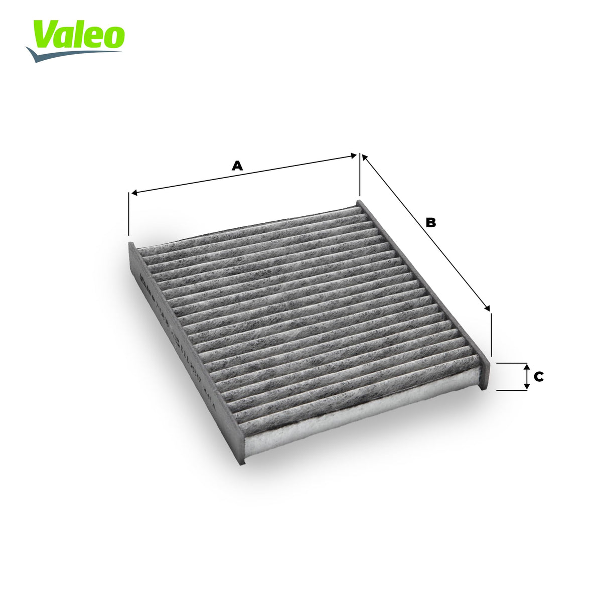 Valeo - 715539 - Filtru habitaclu cu carbon activ