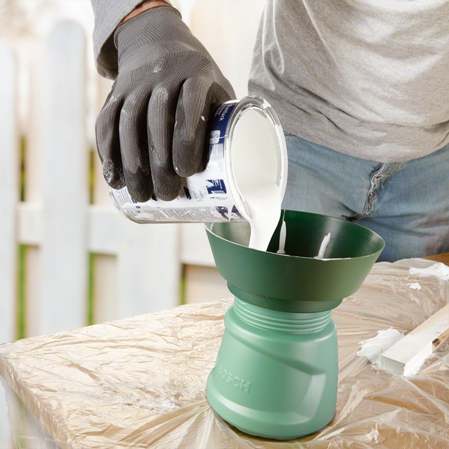 Bosch Home and Garden Electric paint spray system PFS 2000 (440 watts, in box)
