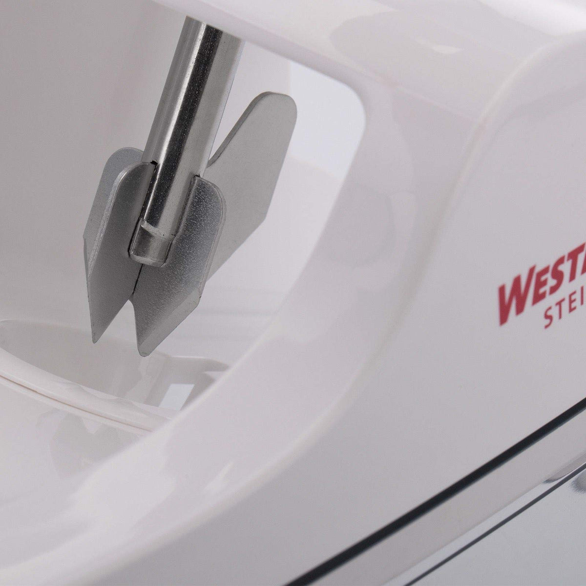 Resigilat|Westmark aparat pentru scos samburii din prune, cu recipient de colectare, 33,7 cm, inox si plastic, Steinfix