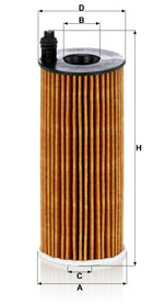 Resigilat| MANN-FILTER, HU 6004 x filtru de ulei