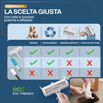 PORTENTUM Spazzola Togli Peli Animali, Spazzola per Gatti e Spazzola per cani, Peli Rimozione, Lint Rullo Riutilizzabile, Rimuovi la Pelliccia su aree fisse piace Cuccia, Divani, Tappeti