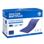 AIESI® Materasso Antidecubito ad elementi intercambiabili con compressore regolabile a ciclo alternato DOCTOR MATTPLUS, 22 elementi, Portata 150 Kg, Silenzioso, Garanzia Italia 24 mesi