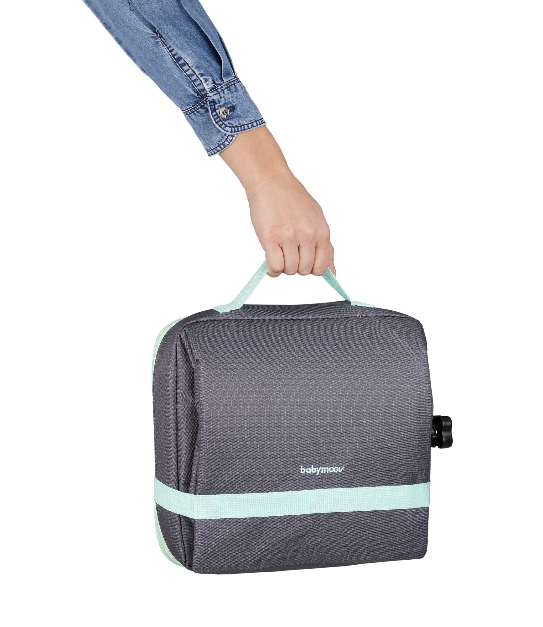Babymoov Rialzo Sedia Up&Go - Compatto - Portatile - Regolabile in altezza - Da 6 a 36 mesi - Peso massimo 15 kg