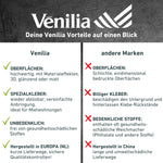 Resigilat|Venilia folie autoadeziva pentru mobilier, mata uni, albastru Caraibe, 45 cm x 2 m, PVC, rezistenta la caldura si rupere