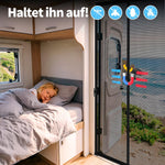 Resigilat|Plasa anti-tantari magnetica pentru usa glisanta VW T5 T6, plasa fina pentru insecte, protectie solara si ventilatie