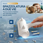 PORTENTUM Spazzola Togli Peli Animali, Spazzola per Gatti e Spazzola per cani, Peli Rimozione, Lint Rullo Riutilizzabile, Rimuovi la Pelliccia su aree fisse piace Cuccia, Divani, Tappeti