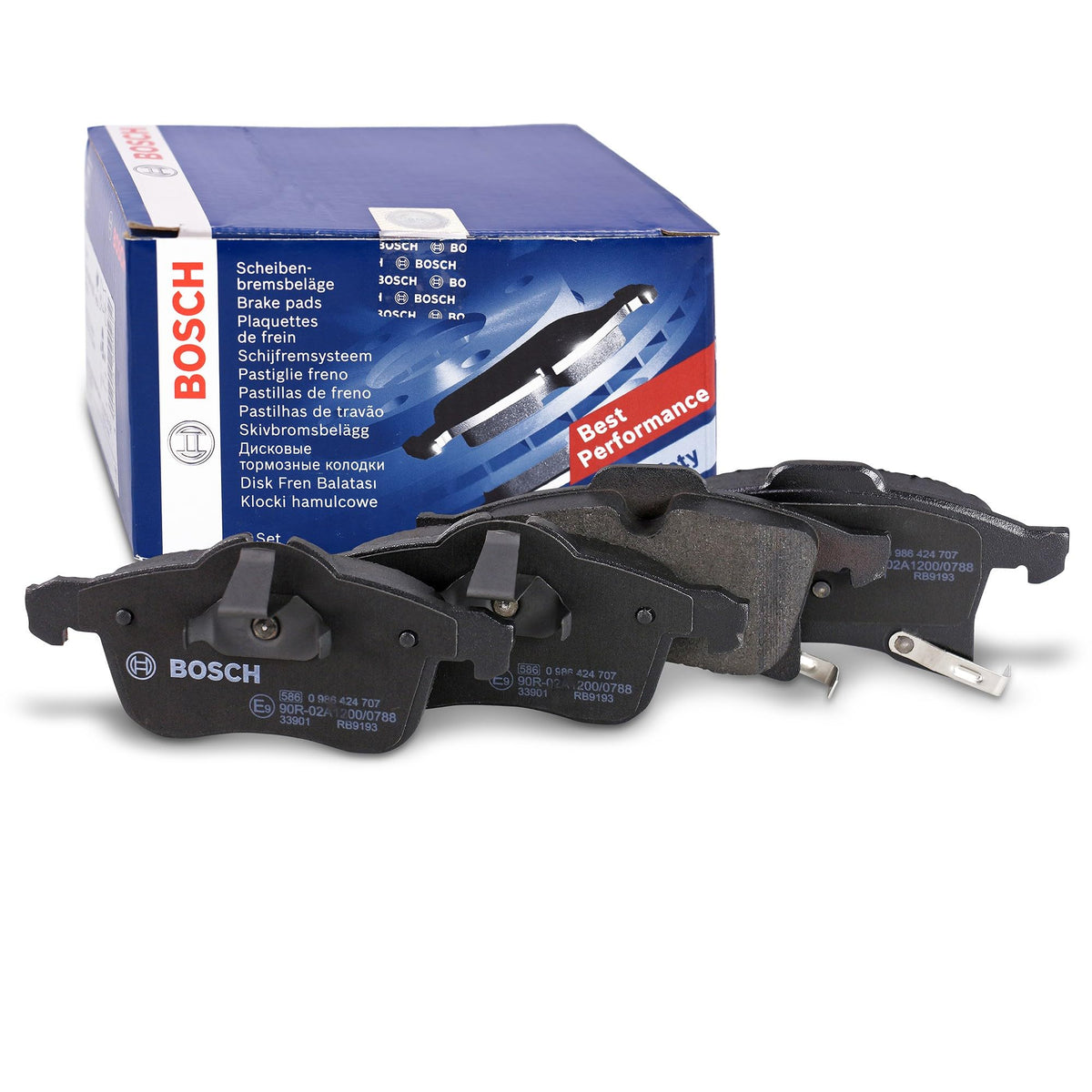 Resigilat| Bosch - BP420 - Placute de frana fata (set 4 bucati)
