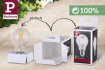 Resigilat|Paulmann LED Efficient-Line Globe E27, 4W, 840lm, 3000K, transparent