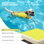 Resigilat|VIVAGLORY vesta de salvare pentru caini Sports Style, marimea S, Lemon