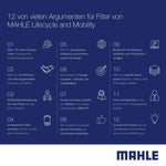 MAHLE - OX 38D - Filtru de ulei Mercedes-Benz W123