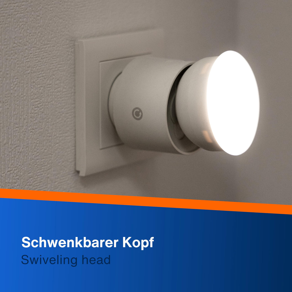 Resigilat|REV lampa cu priza, reglabila in 4 trepte, 10W, 850 lm, 3000K, alba