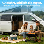 Resigilat|Plasa anti-tantari magnetica pentru usa glisanta VW T5 T6, plasa fina pentru insecte, protectie solara si ventilatie