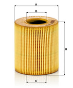 MANN-FILTER, HU 711/51 x filtru de ulei