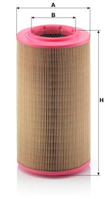 Resigilat| MANN-FILTER - C 17 237 - Filtru de aer